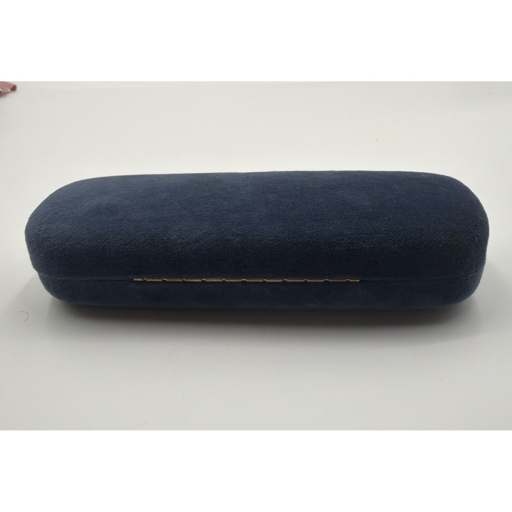 Vintage Clamshell Gucci Sunglass Case Authentic. Velvet Blue , Red inside. - Picture 4 of 4